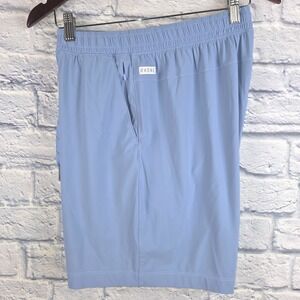 Rhone Shorts Men Pursuit Light Blue 7 Inch Unlined Athletic Gym Training Large